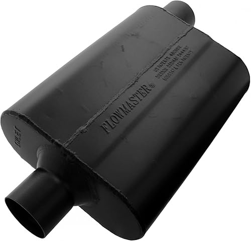 Silenciador Flowmaster 942547 Super 44 2,50 pulgadas en el centro2,50 Sonido agresivo
