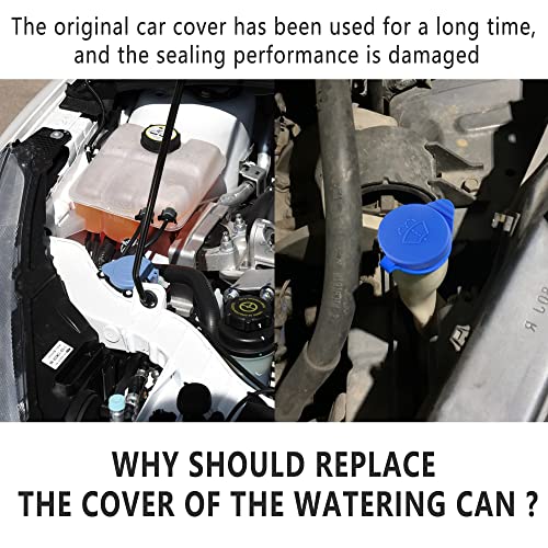 Inner Diameter 51Mm/2Inch Replacement Windshield Washer Fluid Reservoir Cap Compatible With 2012-2018 Ford Focus,Ford Transit Connect 2018-2020 #TOP3