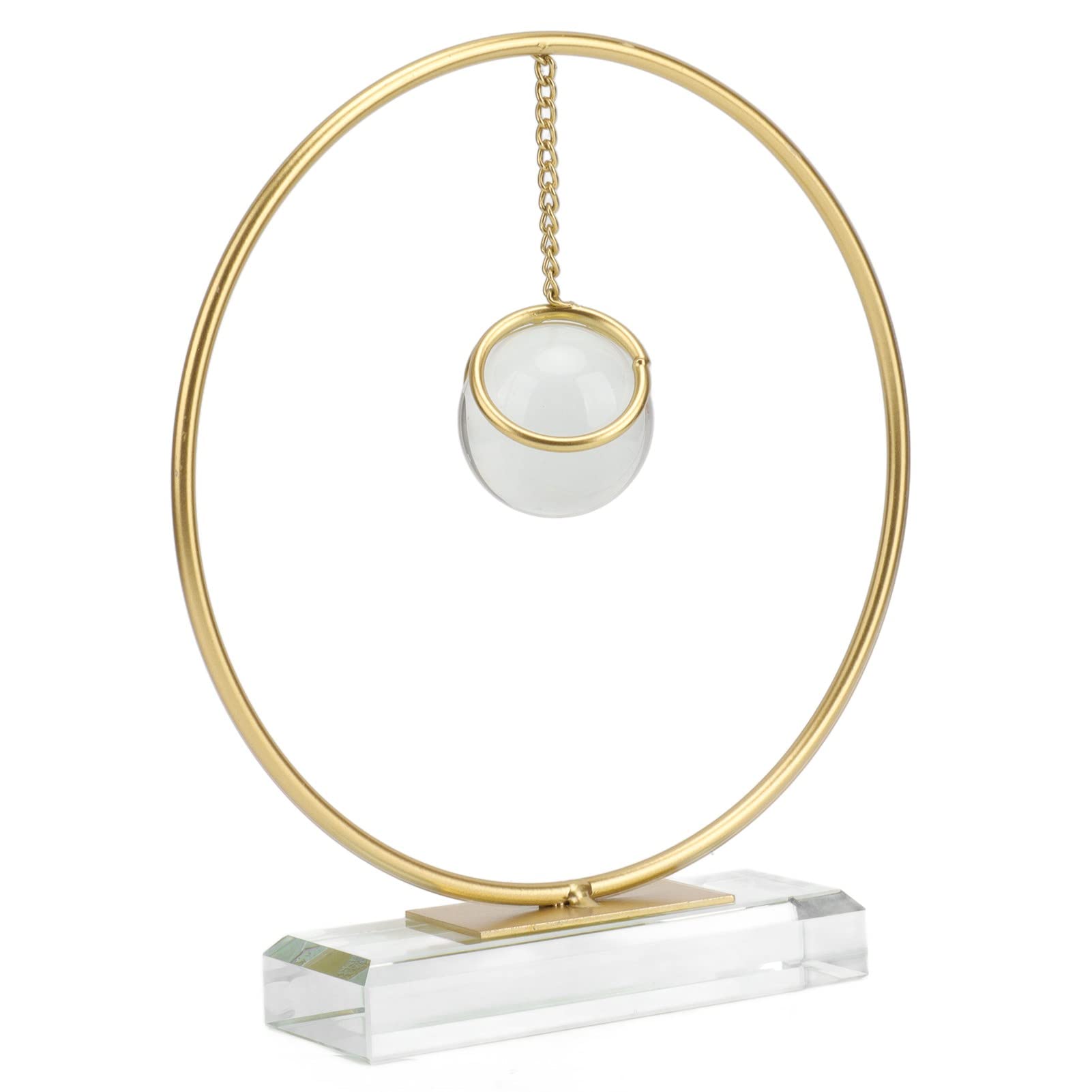 Boule de cristal décoration moderne pour salon et bureau élégant