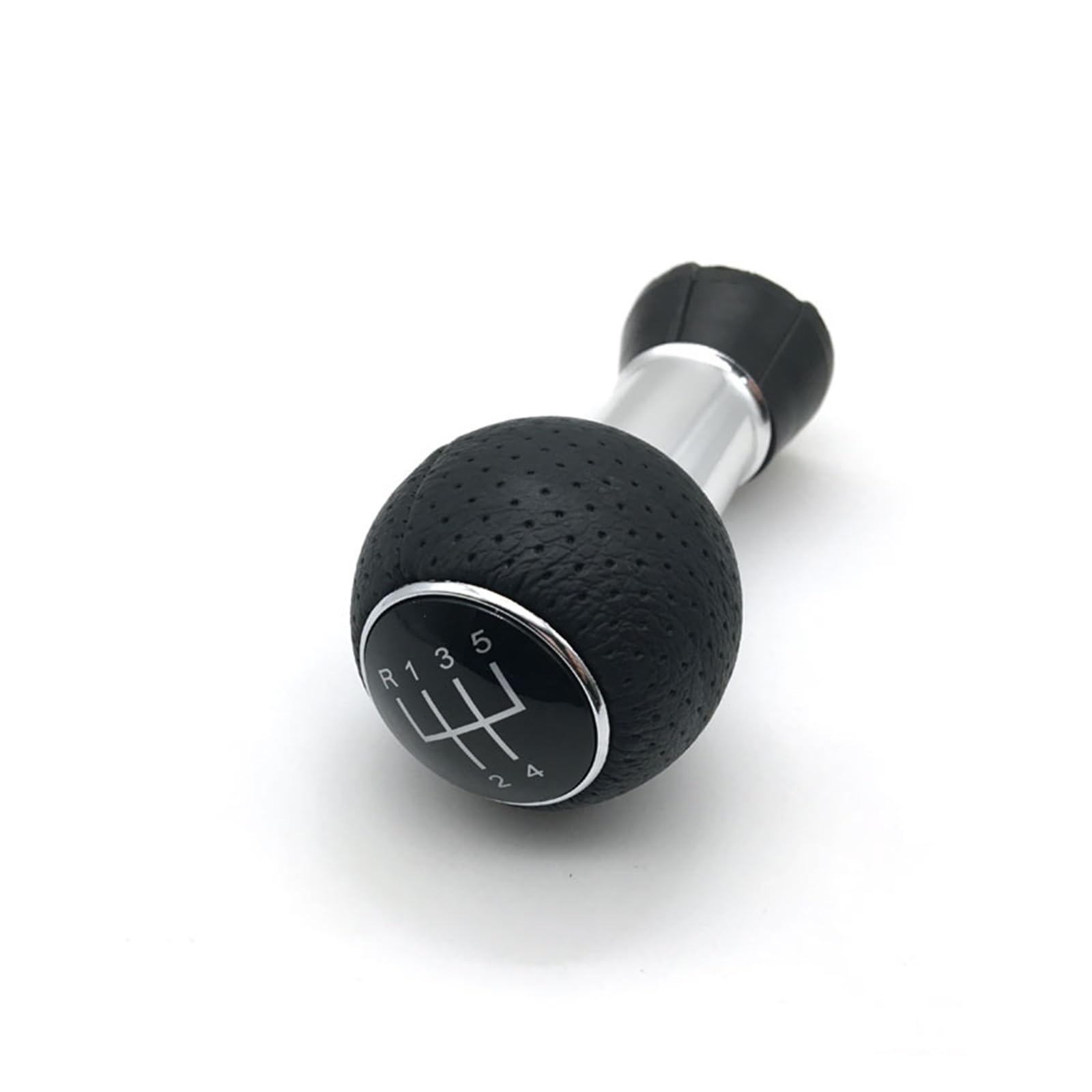 Mkgkacvcpt 5Speed Knob Upgrade Gear Shifter Knob For A4 8E B6 B7 2000-2008 Black