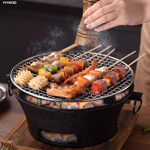 Poêle à bois de camping portable compact YVYKFZD 11x23cm