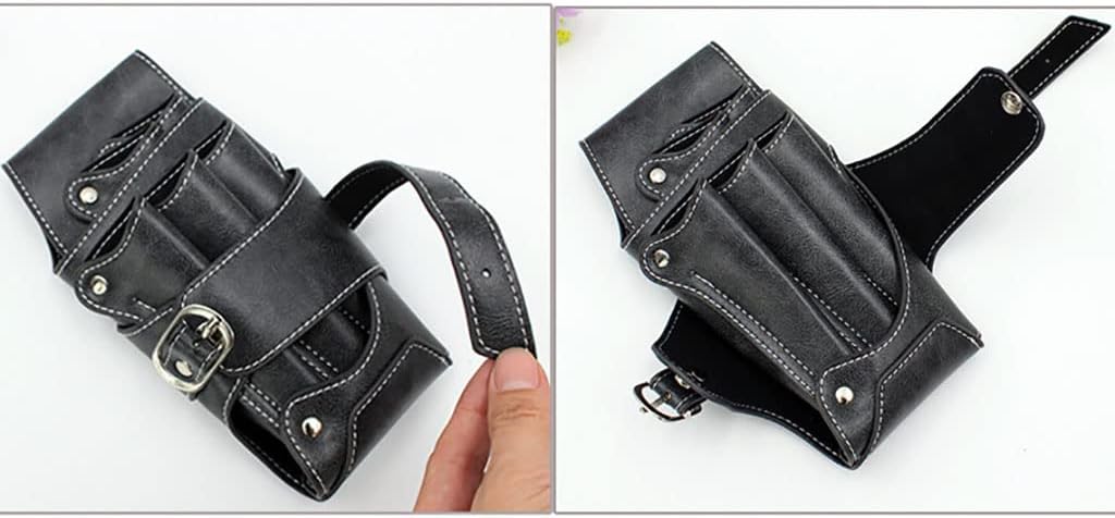 Clips Shears Shear Bags Tool Holder Hairstylists Hairdresser Bag Stylist,Hairdressing Holster Pouch Scissors B