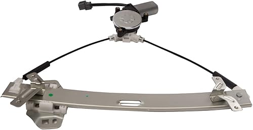 Miniatura 3 de TUCAREST 741-305 Regulador de elevalunas eléctrico delantero derecho con conjunto de motor (lado del pasajero solo para cupé de 2 puertas)