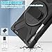 Junfire for Lenovo Tab P11 Pro Gen 2 Case 11.2 inch, Shockproof Rugged Case for Lenovo P11 Pro (2nd Gen) 2022 Tablet with 360 Rotating Kickstand Hand Strap Shoulder Belt for TB-132FU/TB-138FC-Black