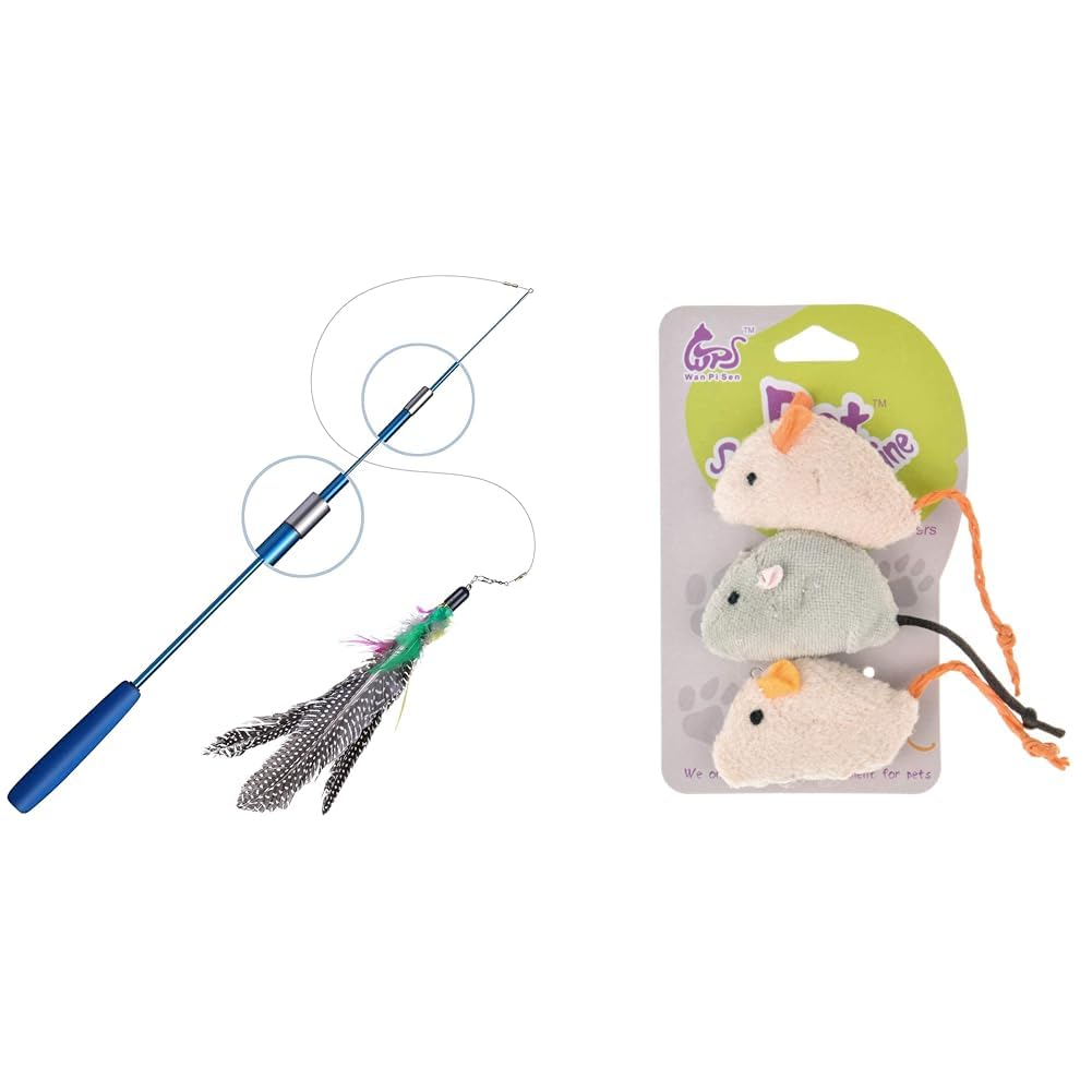 See full amazon price history chart for PETS EMPIRE Cat Wand, Interactive Feather Toy -1 Piece Color May Vary Fun Interactive Plush Cat, Kitten Playing Toy Color May Very (3 Piece) PETS EMPIRE Cat Wand, Interactive Feather Toy -1 Piece Color May Vary Fun Interactive Plush Cat, Kitten Playing Toy Color May Very (3 Piece) (B0CRVNJMHF) Amazon Price History, Amazon Price Tracker