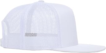 Flexfit Adjustable Snapback Classic Trucker Hat 6006 (White) XX-Large Overall XXL Structured fit