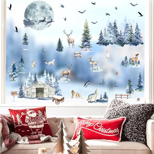 Vinilos decorativos árbol invierno diseño Barri Design miniatura 7