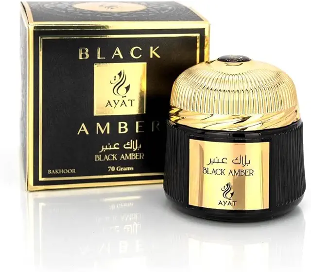 Encens Bakhour Oriental Black Amber 70g - Parfum d'Ambiance Dubaï
