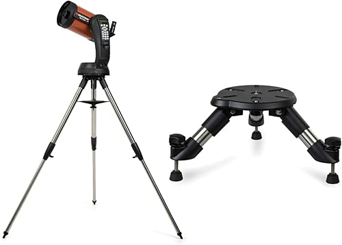 Celestron Nexstar 6SE - Paquete de telescopio computarizado Maksutov-Cassegrain GoTo con trípode de mesa (2 artículos)