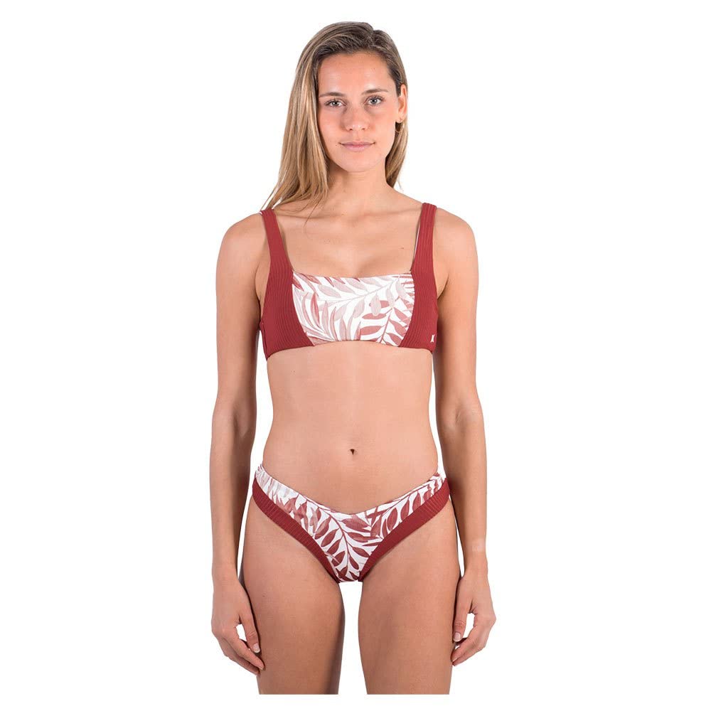 Hurley W Party Palm Rib Bralette