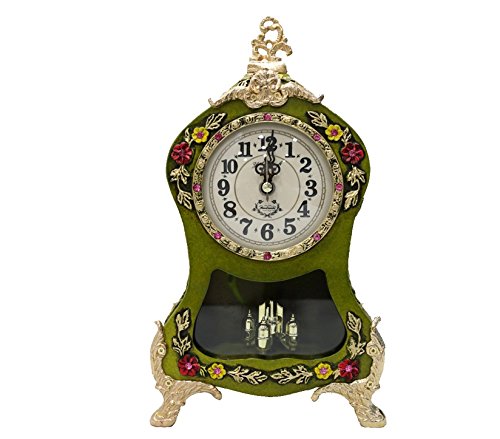 送料込み☆アンティーク【置時計/アトム回転振り子】レッド 【公式通販】