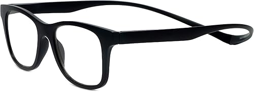 Magz Chelsea Cateye - Lentes de lectura con filtro de luz azul, para lectura de computadora, hombres y mujeres, para colgar en el cuello, cierre