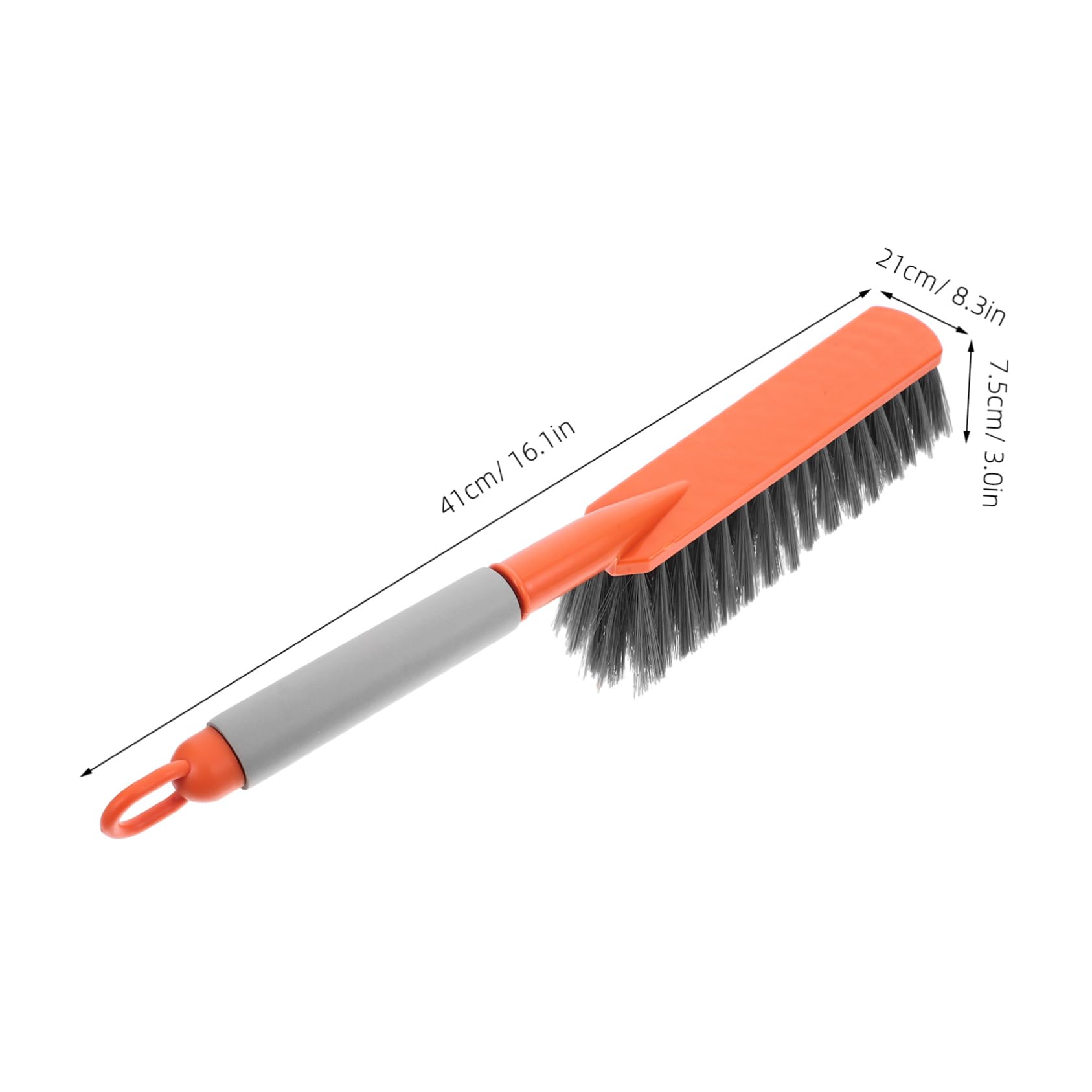 GRIRIW Soft Bristle Dust Brush Cleaner for Household Use 3 Pack Hand Brush for Cleaning Sofa Carpet Duster