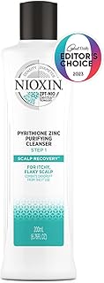Nioxin Scalp Recovery Step 1 Medicating Cleanser for Itchy, Flaky Scalp, Anti-Dandruff Shampoo with Pyrithione Zinc, 6.76 oz