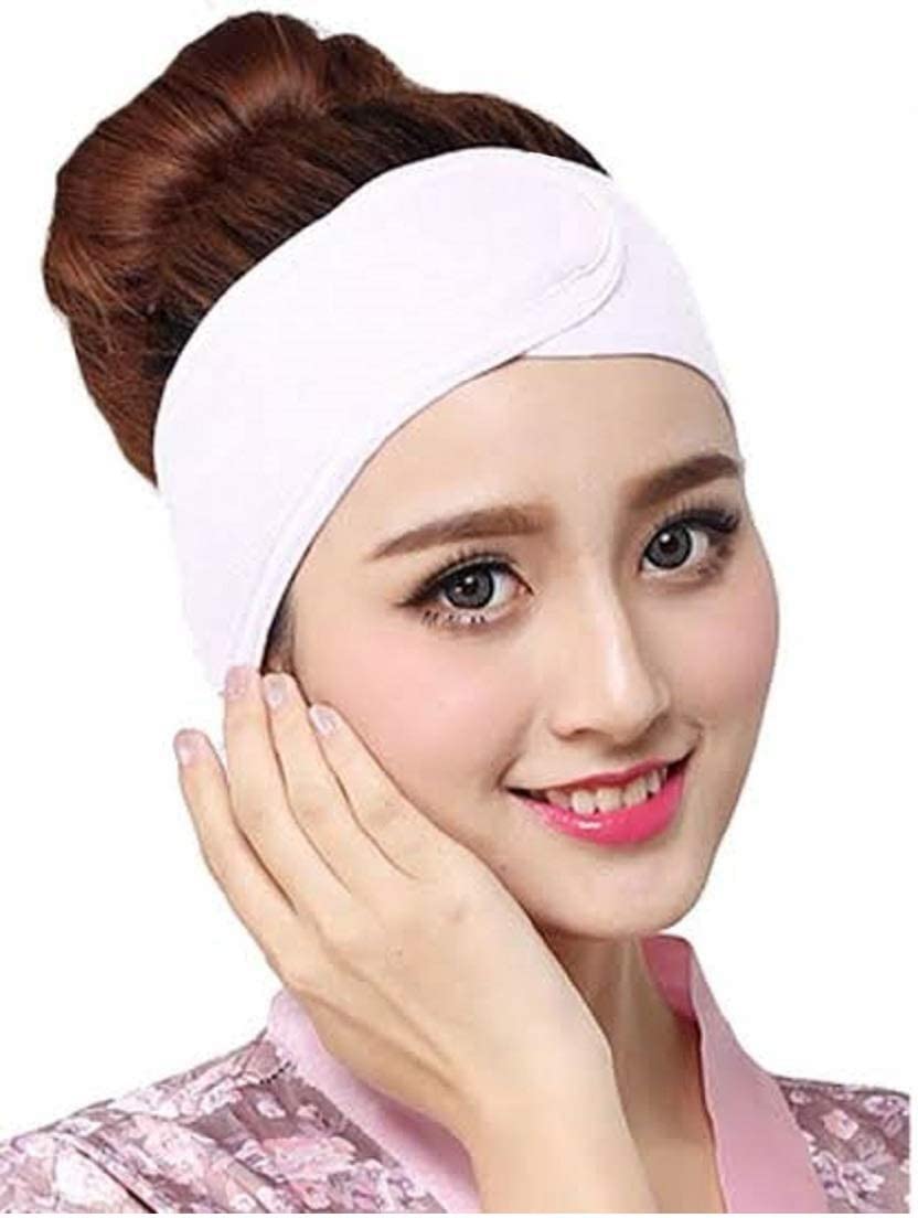 Adjustable Wide Hairband Yoga Spa Bath Shower Makeup Wash Face Cosmetic Headband For Women (multicolour)-image-3