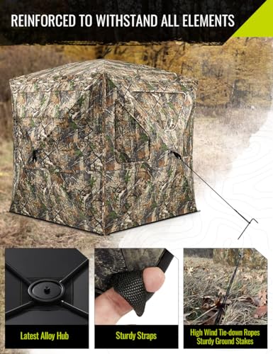 TIDEWE 360° See Through Hunting Blind