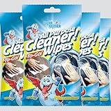 Gunk Getter - To-Go Wipes - All Purpose Cleaner - 15 Count (4 Pack)