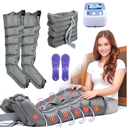 Masseur électrique de jambe soulagement compression d'air jambes lourdes et taille