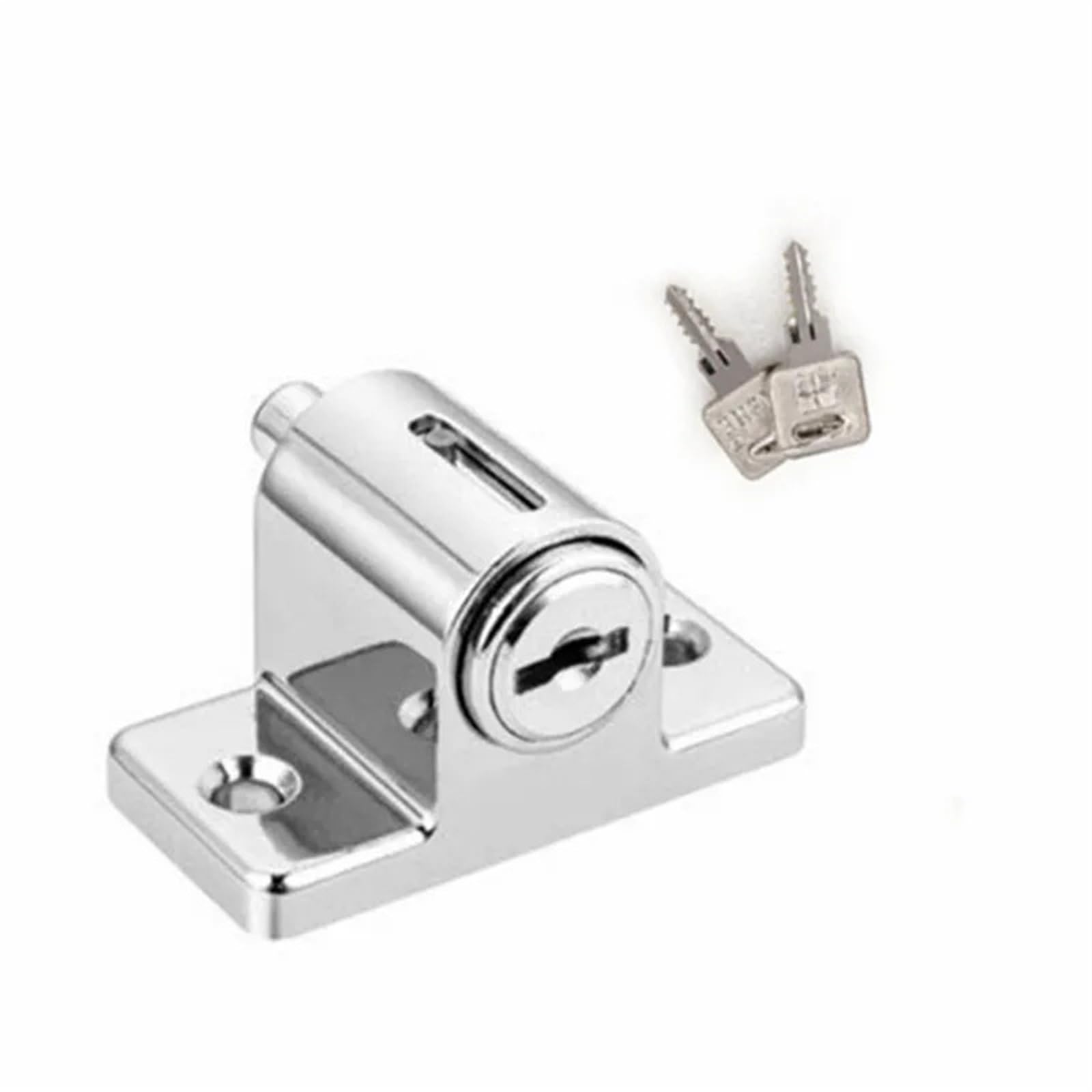 Goupille de verrouillage de porte coulissante en zinc pour sécurité de maison