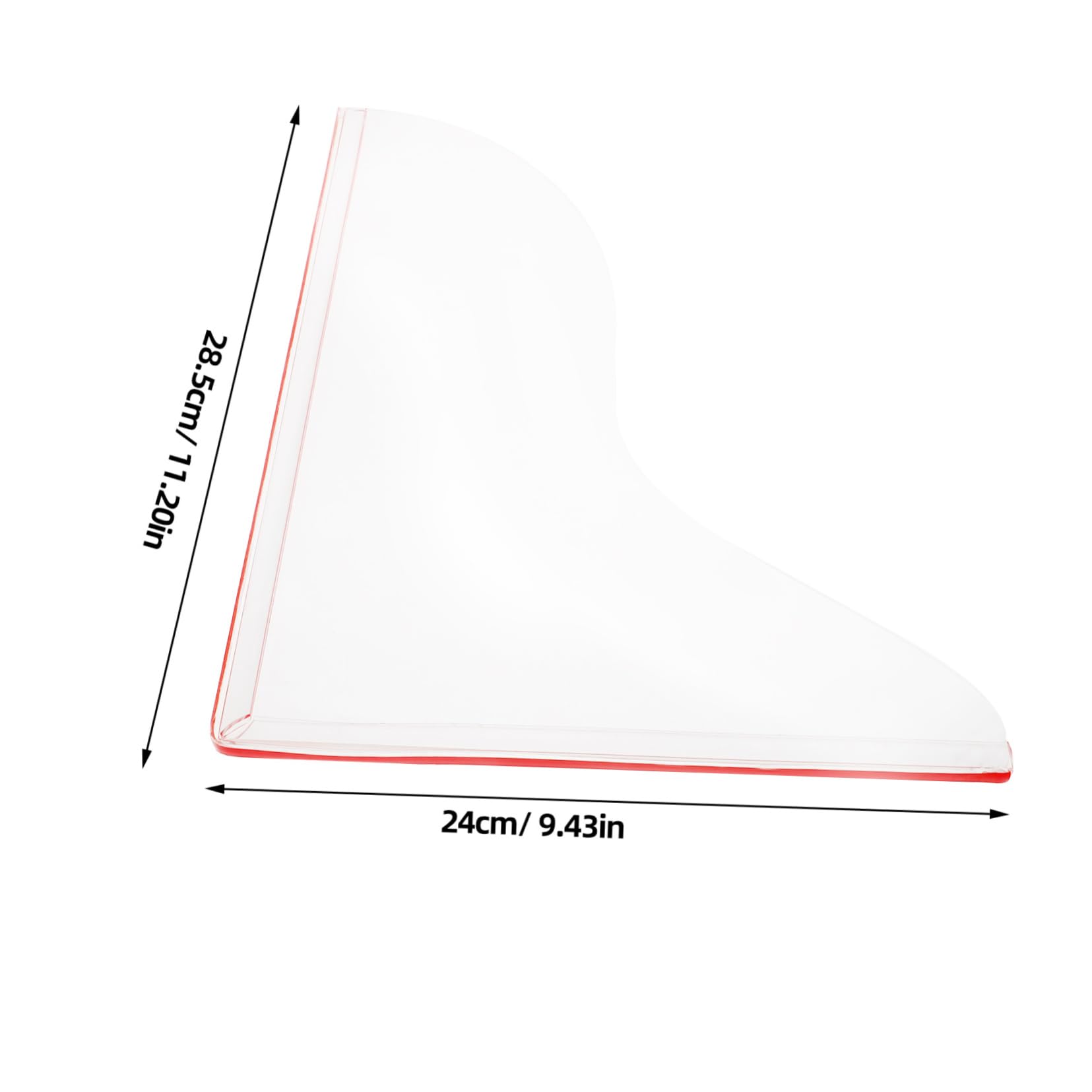 Ciieeo 1 Pair Splash Guard Bath Tub Water Guard Shower Lip Water Barrier Bathtub Drain Stopper Shower Water Barrier Bathtub Water Guards Tub Guard Shower Spray Acrylic Transparent