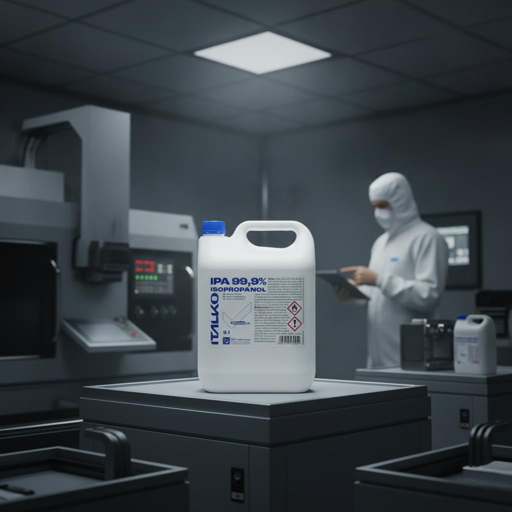 Isopropanol 99,9% IPA 5 L – Isopropylalkohol 2-Propanol als Reinigungsalkohol und Entfetter für Werkstatt, Elektronik, Glas und Metall