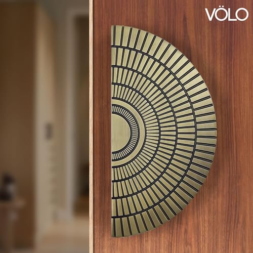 Image of VOLO Main Door Handle - Heavy Duty Pull Handle for Wooden & Glass Doors in Home, Office & Hotel Use (Model: S-626) - Pack of 1 Set (Antique - 224MM)