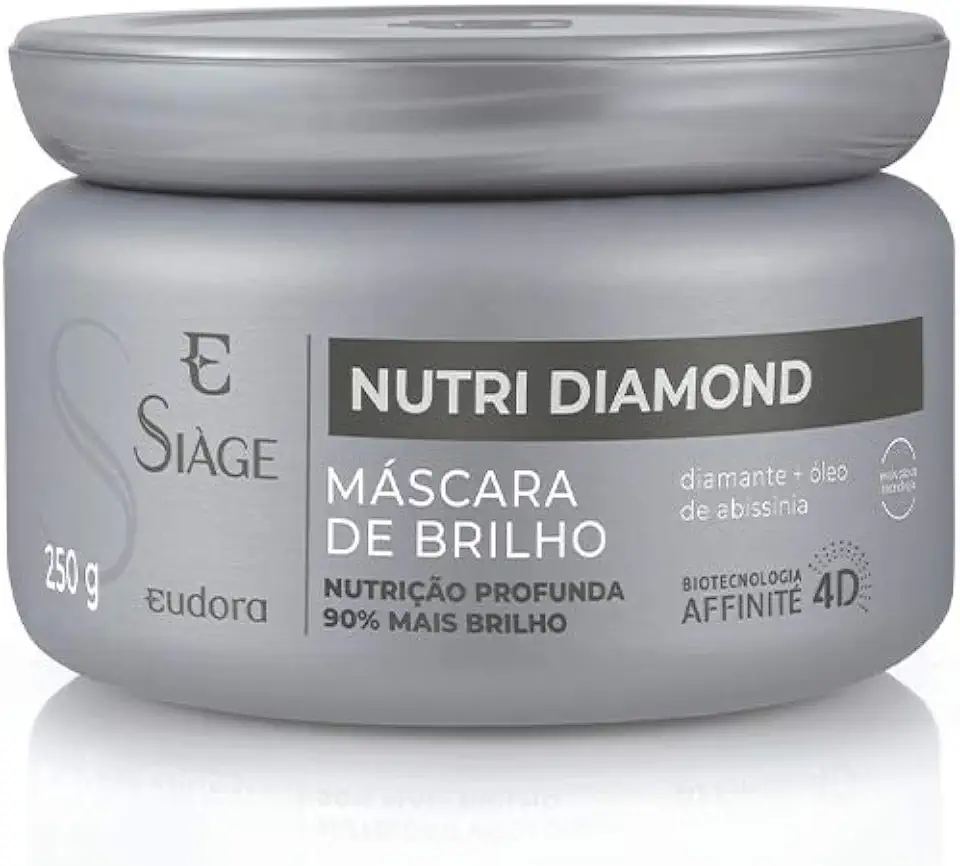 Máscara Capilar de Brilho Siàge Nutri Diamond 250g