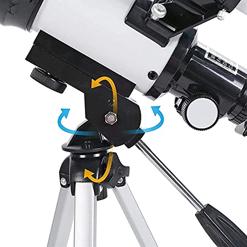 Telescopio Astronómico Refractor 70 mm Apertura 300 mm Focal miniatura 7