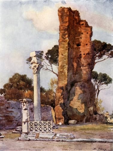 Basilique Flavienne Alberto Pisa Toile Fine Art Salon 60x90cm