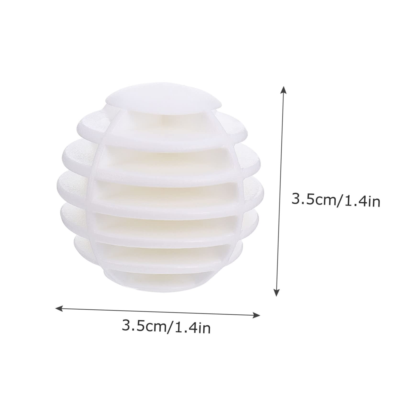 Toddmomy 10Pcs Indoor Stripe Training Balls Soft for Practice for Pets Versatile Use for Exercise and Fun Activities