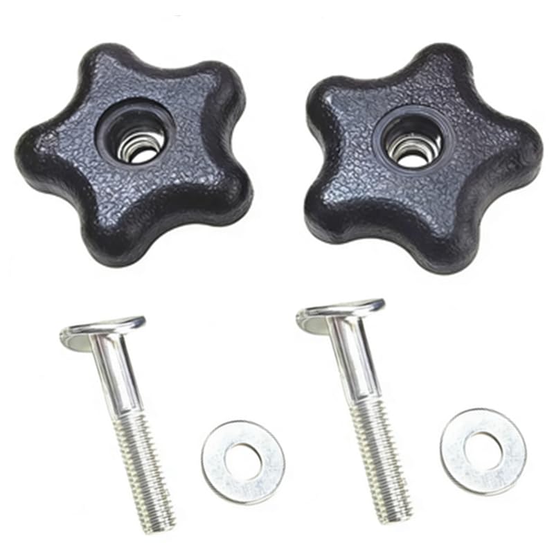 117-5976 Handle Knob and Screw Bolt Kit, Compatible with Toro Lawn Mowers/Snow Blowers Repair Part 92-2260 & 106-4161, for Most Models Toro Recycler
