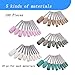 𝐋𝐮𝐨 𝐤𝐞 100 Pcs Rotary Polishing Bits, 1/8 Inch Shank Abrasive Polishing Tips Buffing Kits for Dremel Rotary Tool (Abrasive Stone/Rubber/Sesame/Cowhide/Wool)