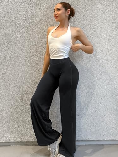 Image of YEOREO Ease Workout Leggings Womens No Front Seam Straight Leggings 29 inch / 31.5 inch / 33 inch / 35 inch High Waist Buttery Eddiy Yoga Pants