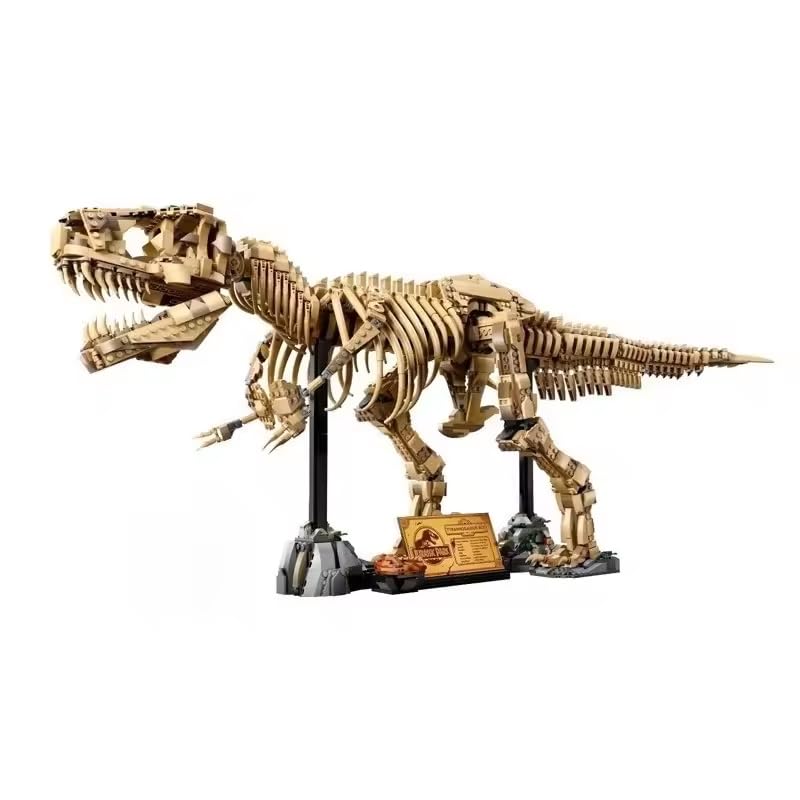 Amazon.co.jp: zmart MOC ティラノサウルス・レックス 化石 骨格模型