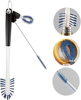 SOLUSTRE Straw Cleaner Tile Brush Test Tube Brush Bottle Brush Gap Brush Long Handle