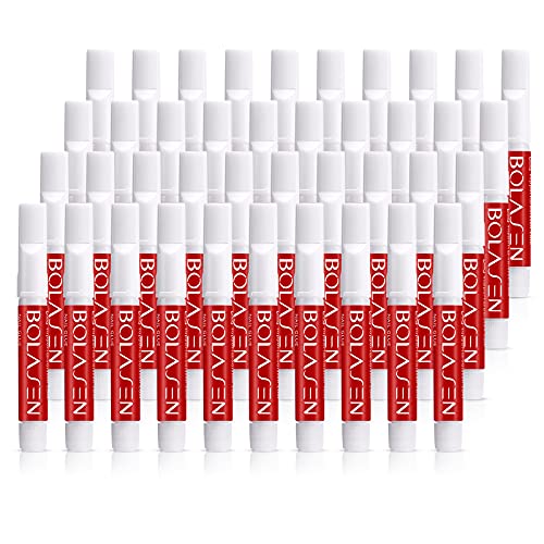 BOLASEN 40PCS Colle à Ongles Acrylique, Colle à Ongles Rapide et Forte pour Faux Ongles, Colle à Ongles Adhésive Longue Durée pour Coller ou Réparer les Ongles Artificiels, 2g/0,07oz/PCS Cover