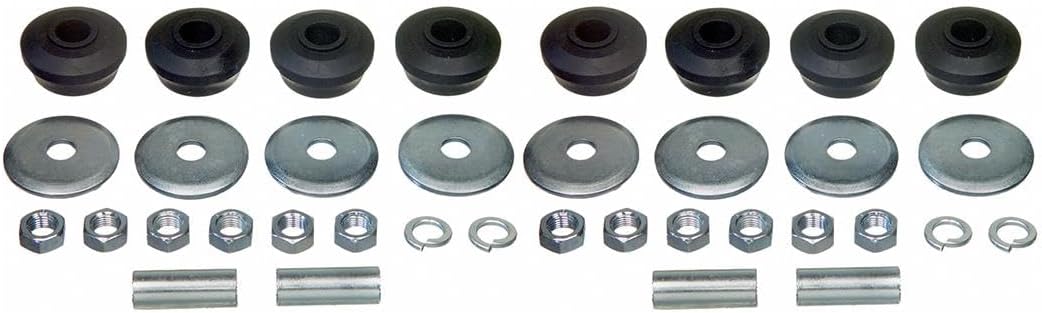 Front To Frame Suspension Strut Rod Bushing for Dodge Power Ram 50 1983 1984 1985 1986 Replacement MR234247, MB176373, MB109583 2 X
