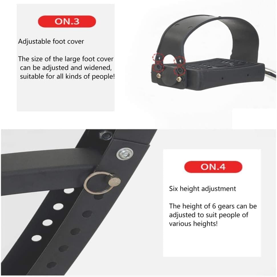 Hometrainers, fitnessapparatuur voor thuis Fietsen Pedal Machinen Sale Opvouwbare Oefening Spin Bike Vliegwiel Gym Hometrainer Hometrainer voor ouderen - Afbeelding 6