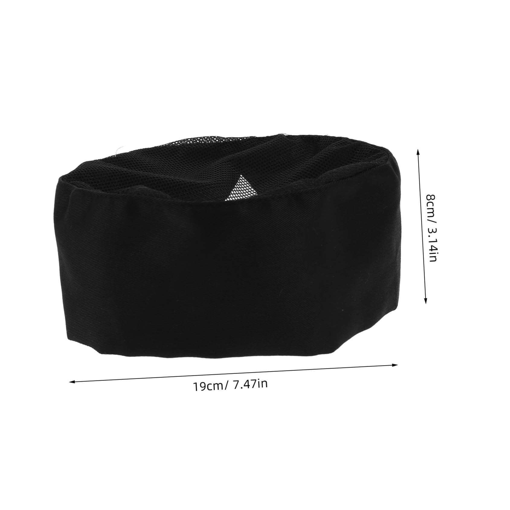 NOLITOY 4 Piezas Gorros de Chef Unisex de Malla Transpirable para Cocina para Restaurantes y Hoteles Gorros de Trabajo para Cocinas y Barbacoas