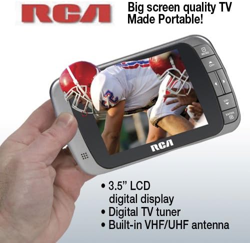 Marchand Promotions Personal 3.5" RCA Portable Digital LCD TV