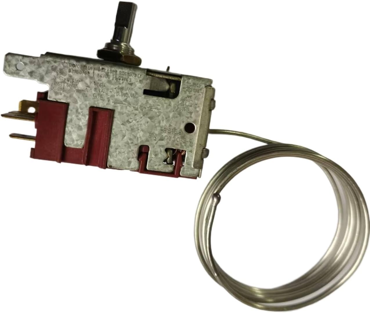 D-anfoss 4ピン冷蔵庫サーモスタット 077B6208 業務用シングルドア ダブルドア冷蔵庫温度制御スイッチと互換性あり