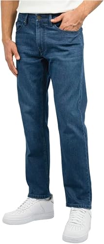 Scott Barber Men's 5 Pocket Straight Fit Comfort Stretch Denim Jean (US, Waist I