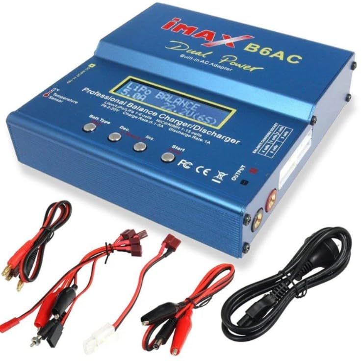 Robocraze Imax B6AC 80W Multifunctional Smart Balance Charger - Big (B0D6YY4GBJ) Amazon Price History, Amazon Price Tracker