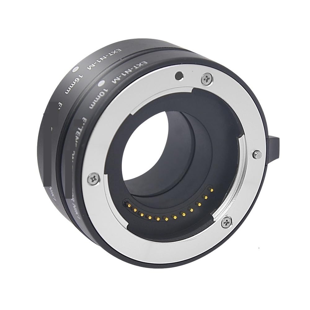 mcoplus ext-n1-m auto for focus af macro tube adapter ring for nikon n1 mount camera v1 v2 v3 s1 s2 j1 j2 j3 j4 j5 j6
