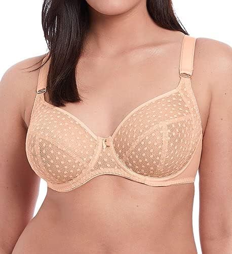 Freya Women's Starlight Unlined Side Support Lace Underwire Bra Bra, -caramel, 32H - Image 4