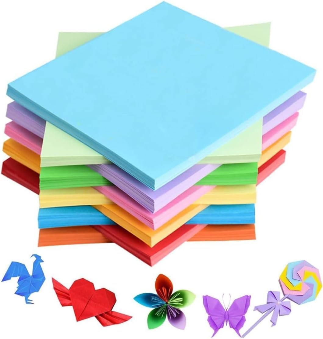 MARKQ 100 Sheets Colored Cardstock, A4 180gsm Thick Color Paper sheets Construction Paper for Printing Scrapbooking Card Making DIY Arts Crafts - 10 Assorted Colors, 210 x 297 mm