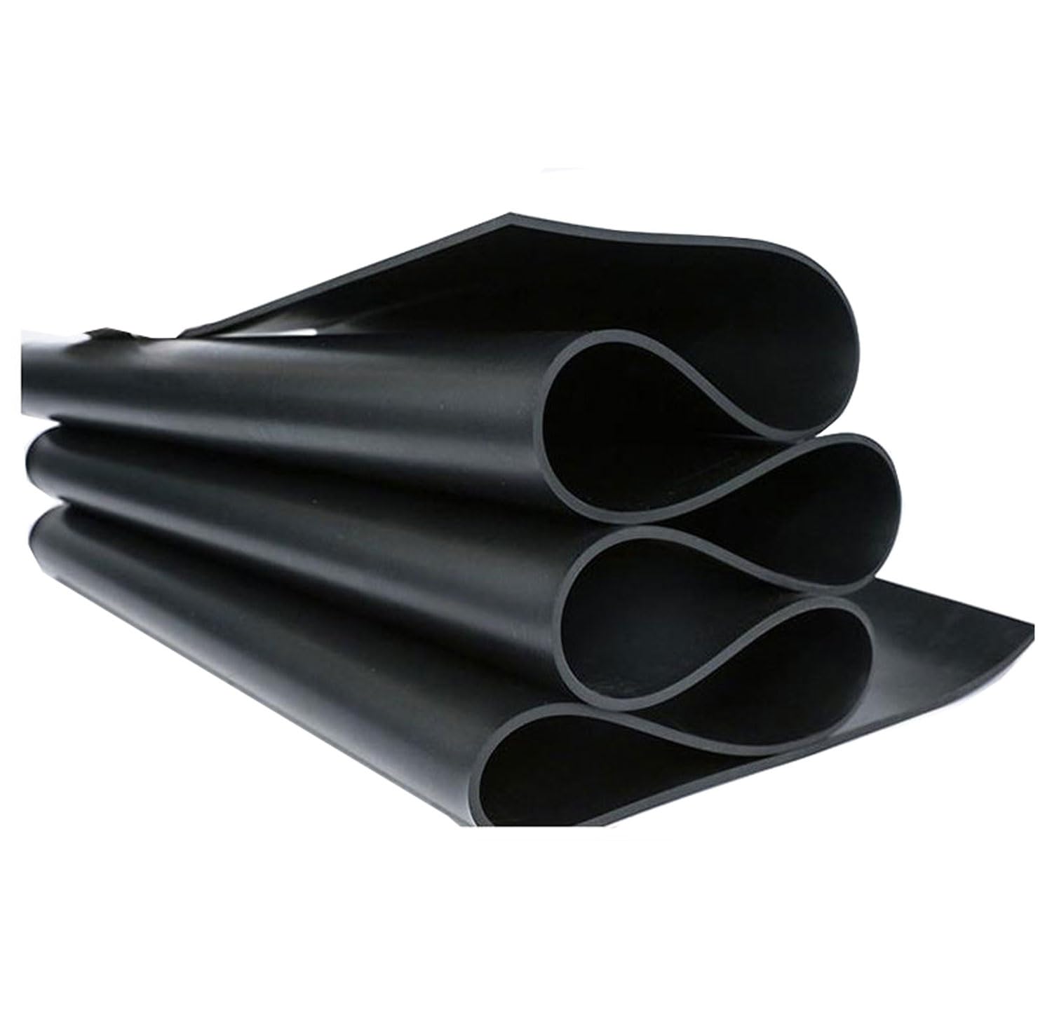 Gummiplatte Neopren 50x50cm Flexible Gummimatte für Heimwerker