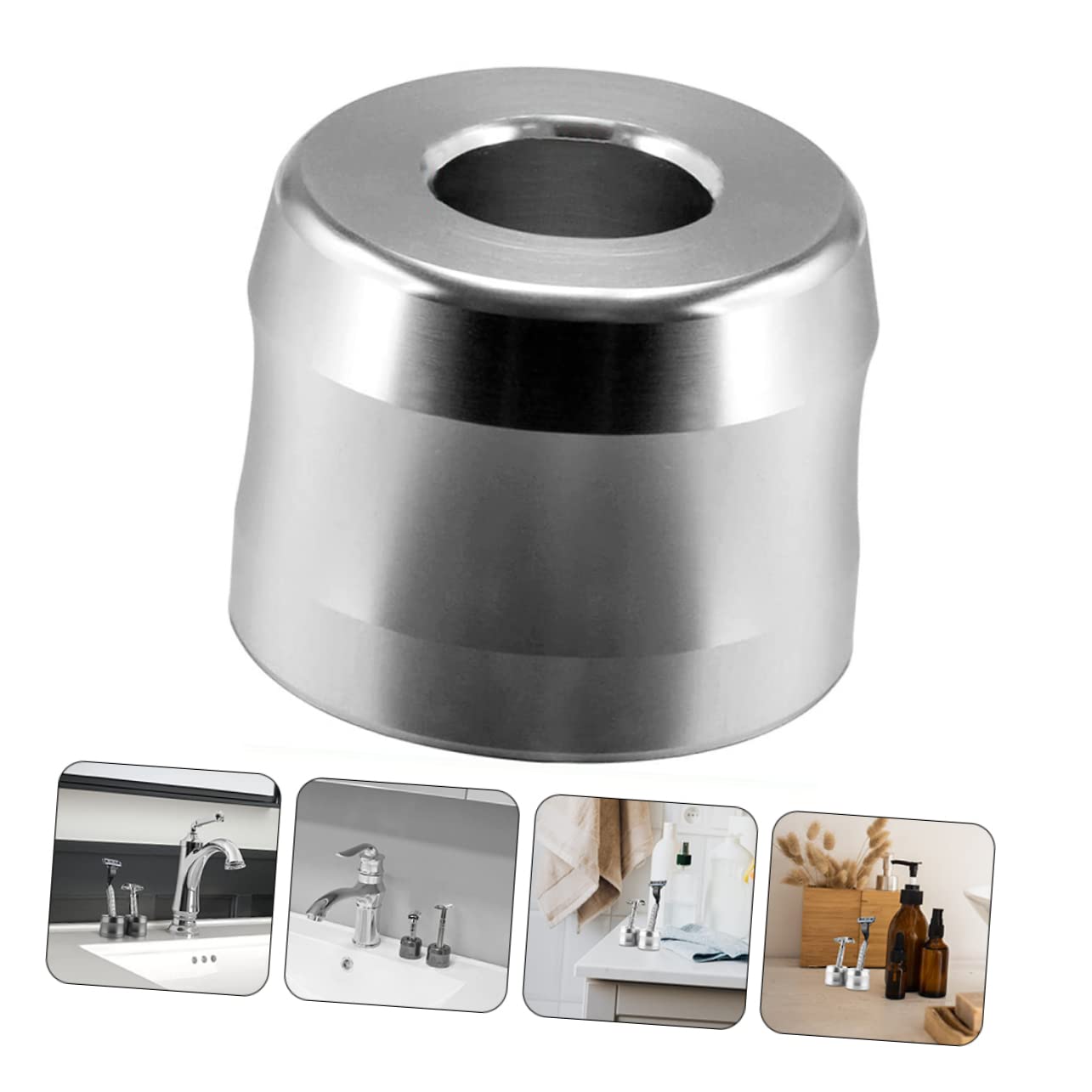 Didiseaon 1Pc Razor Stand for Men Razor Holder Space Saving Shaving Rack with Non Slip Base for Organizing Your Bathroom Countertop and Keeping Razors Secure
