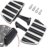 Benlari Passenger Floorboards Motorcycle Footboards Stainless Steel with Mount Kits Compatible with Harley...
