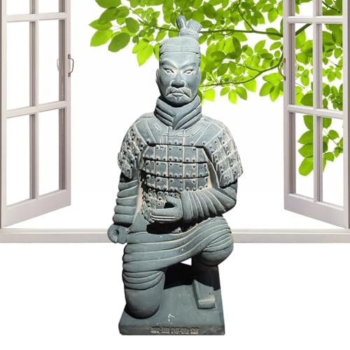 Statues De Guerriers En Terre Cuite - Statue De Guerrier De La Dynastie Qin, Figurines De Guerriers Chinois | Chine Qin Dynasty Terracotta warriors Clay Sculpture,...